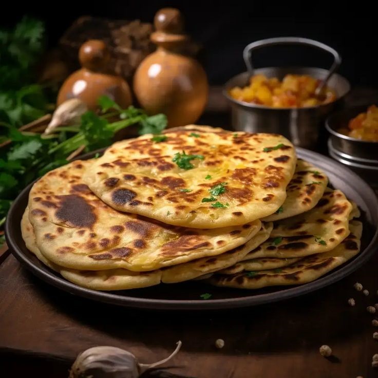 TANDOORI AALOO PARATHA